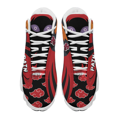 Naruto Akatsuki Pain Air Jordan 13 Sneakers Custom Anime Shoes