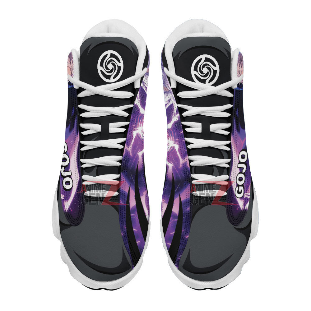 Jujutsu Kaisen Satoru Gojo Air Jordan 13 Custom Anime Shoes
