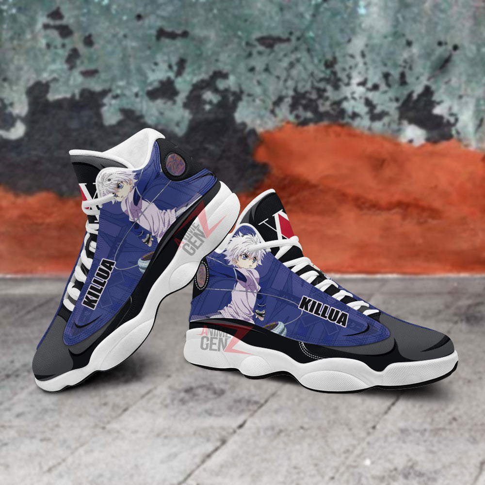 Hunter x Hunter Air Jordan 13 Sneakers Custom Zoldyck Killua Anime Shoes