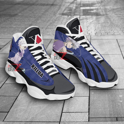 Hunter x Hunter Air Jordan 13 Sneakers Custom Zoldyck Killua Anime Shoes