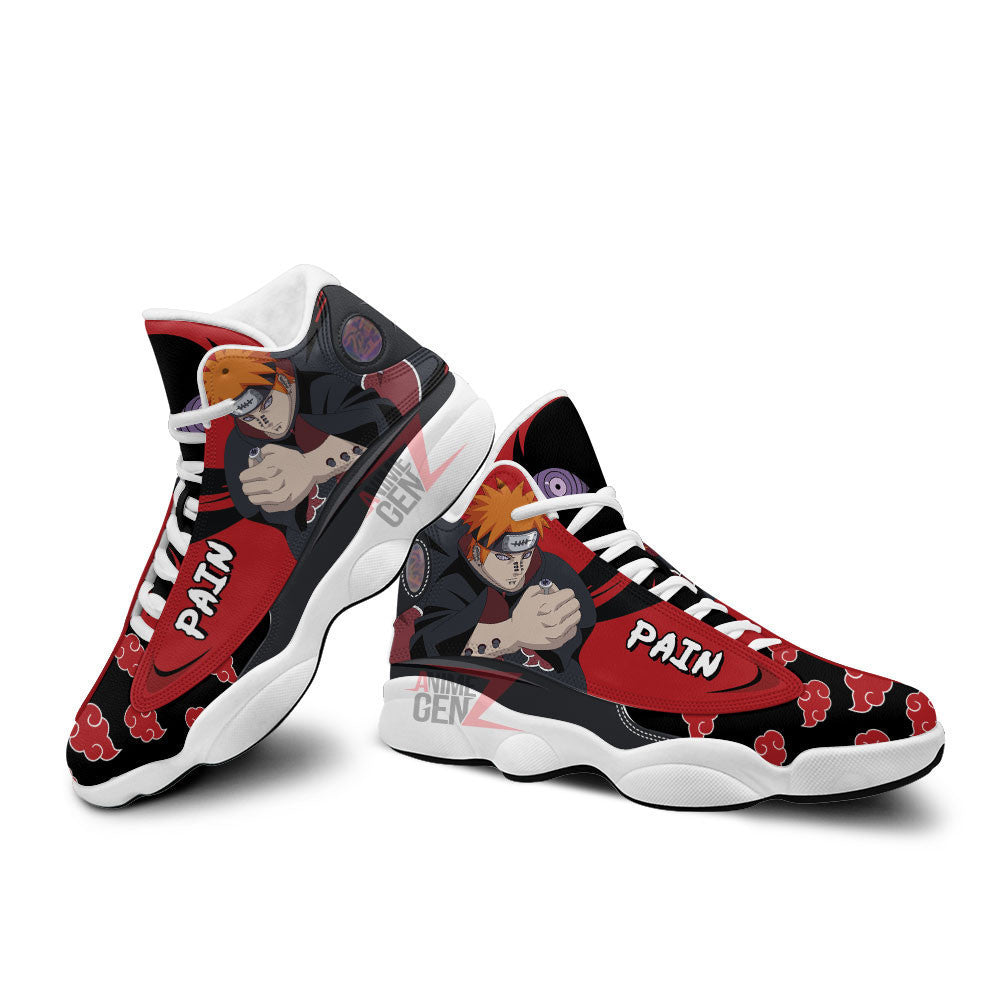 Naruto Akatsuki Pain Air Jordan 13 Sneakers Custom Anime Shoes