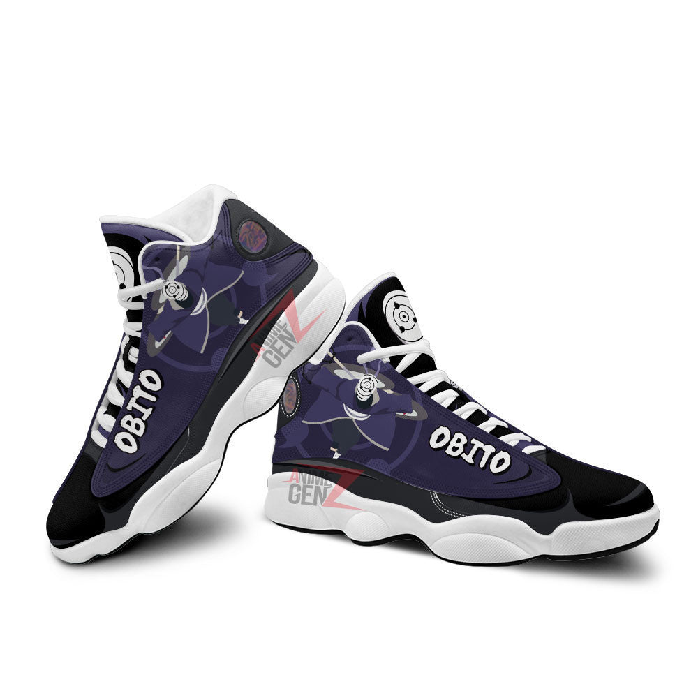 Naruto Uchiha Obito Air Jordan 13 Sneakers Custom Anime Shoes