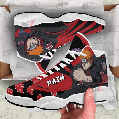 Naruto Akatsuki Pain Air Jordan 13 Sneakers Custom Anime Shoes
