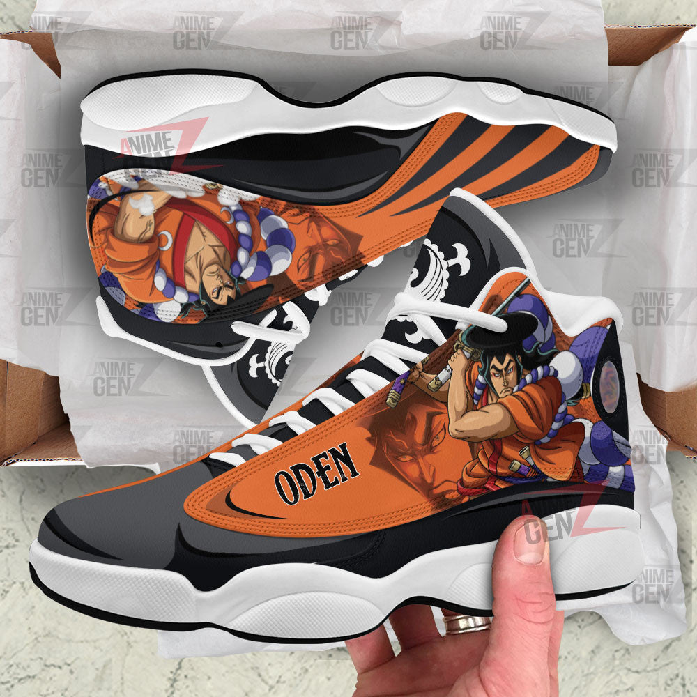 One Piece Kozuki Oden Air Jordan 13 Sneakers Custom Anime Shoes