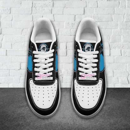 Carolina Panthers Air Sneakers NFL Custom Sports Shoes