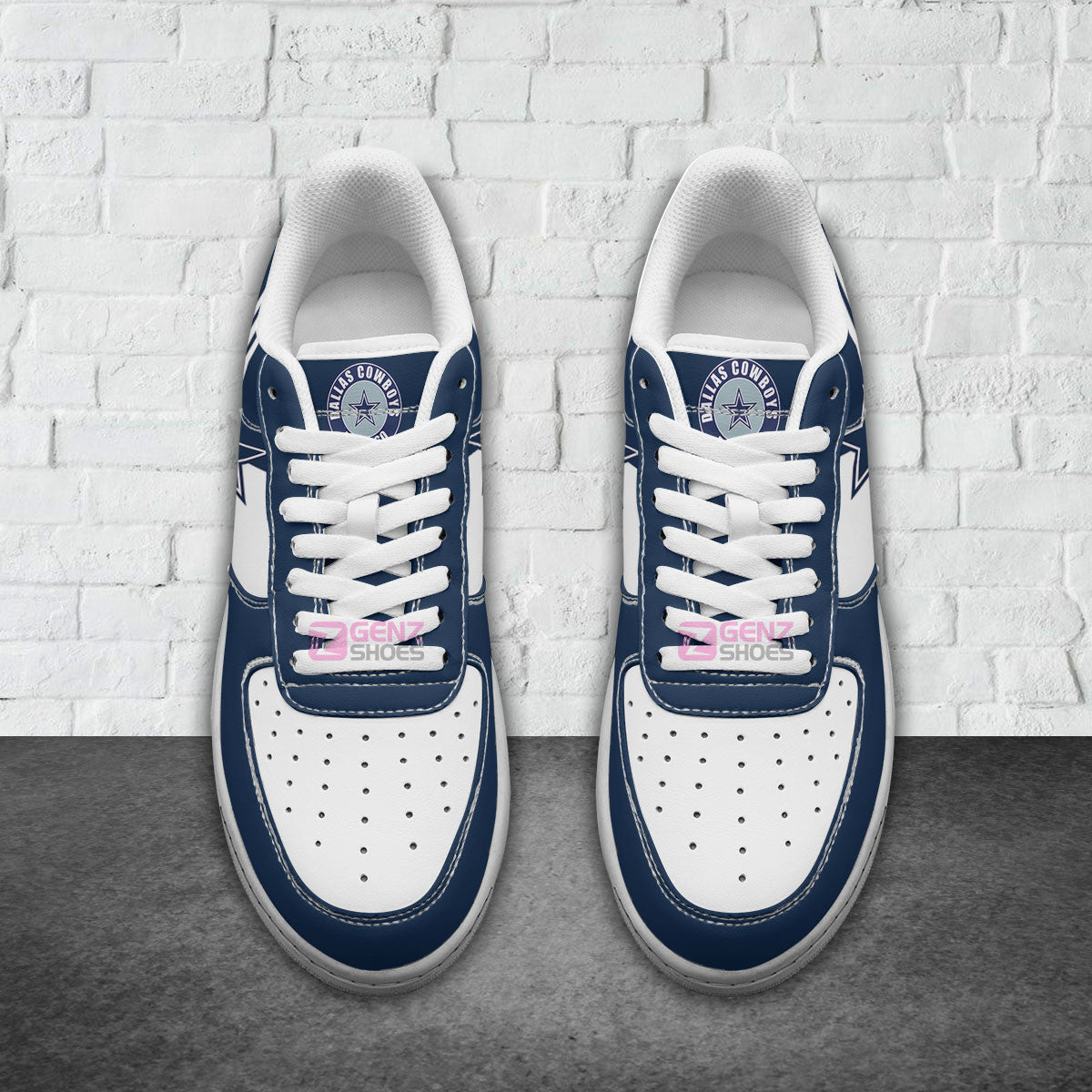 Dallas Cowboy Air Sneakers NFL Custom Sports Shoes