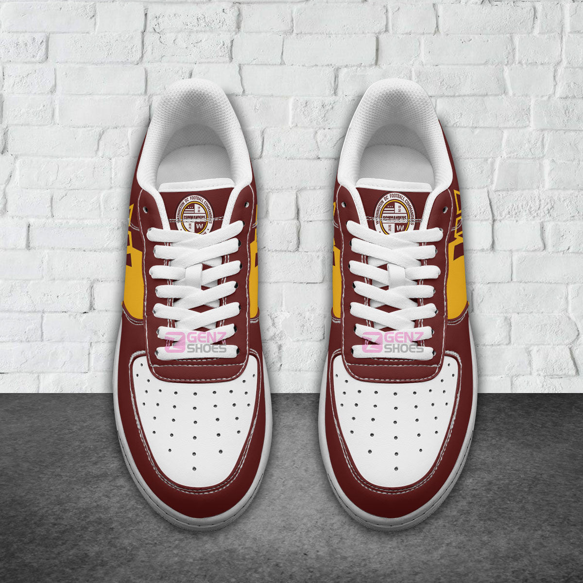 Washington Commanders Air Sneakers NFL Custom Sports Shoes